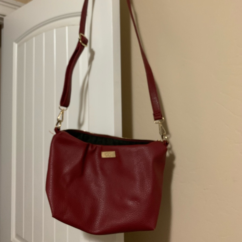 Red BCBG Large Crossbody
